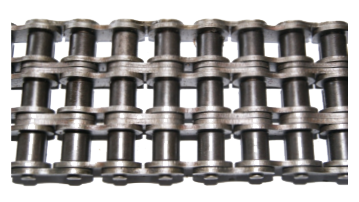 Triplex roller chains